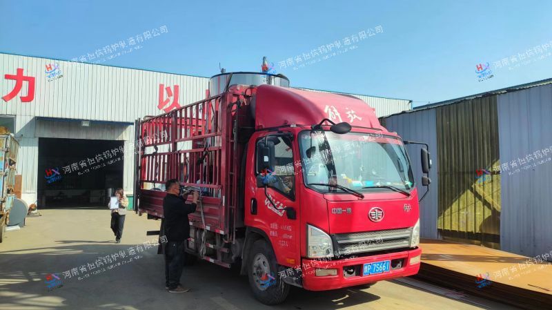 立式1吨生物质蒸发器发往惠州